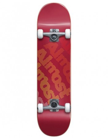 Almost light bright complete - red 7.75 - Skateboard - Miniature Photo 1