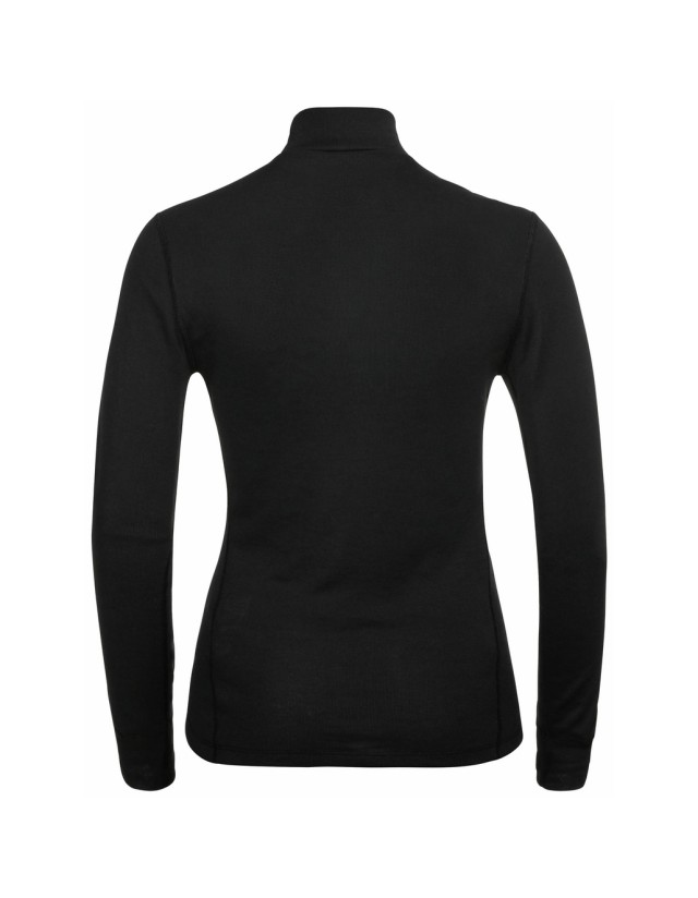 Odlo Women's Active Warm Eco Turtleneck Base Layer Top - Fleece For Women  - Cover Photo 2
