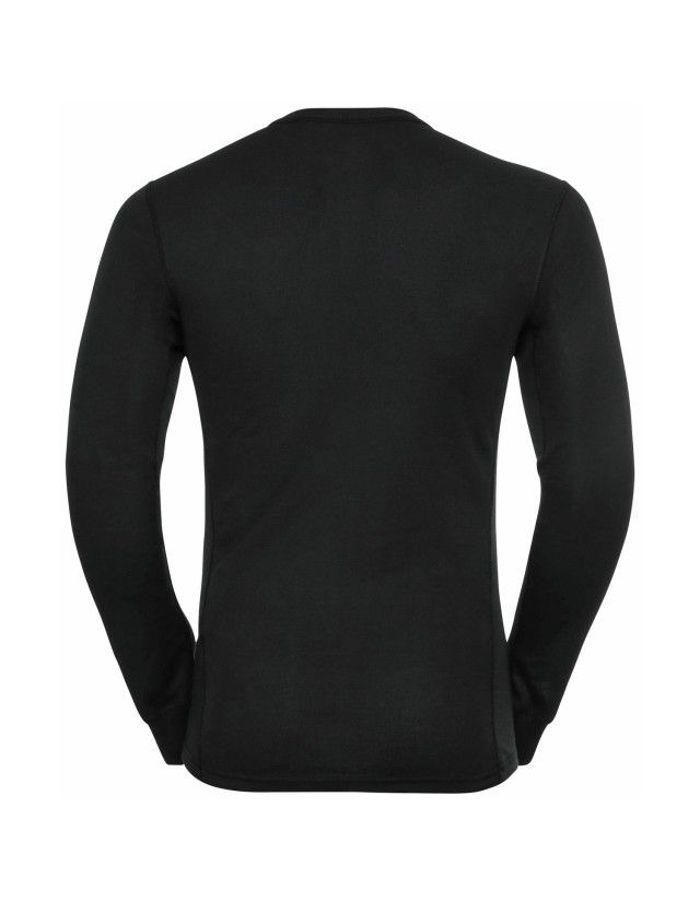 Odlo Men's Active Warm Eco Long-Sleeve Base Layer Top - Fleece For Men  - Cover Photo 1