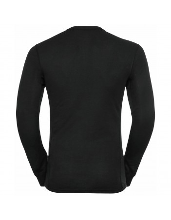 Odlo Men's ACTIVE WARM ECO Long-Sleeve Base Layer Top - Fleece For Men - Miniature Photo 1