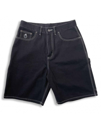 NNSNS clothing yeti short - Black denim - Shorts - Miniature Photo 1