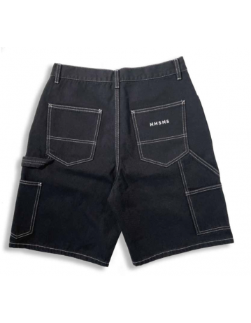 Nnsns Clothing Yeti Short - Black Denim - Product Photo 2
