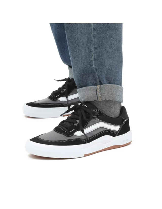 Vans Wayvee - Black/White - Chaussures De Skate  - Cover Photo 3