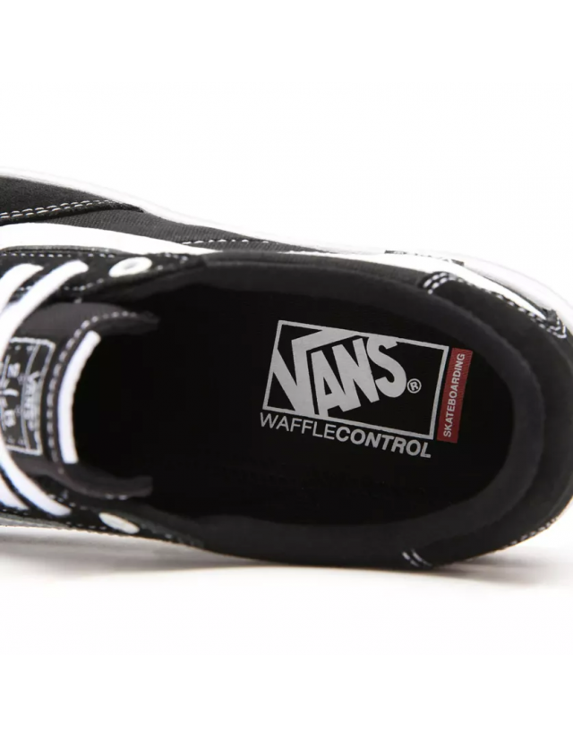 Vans Berle Pro - Black/White - Skate Shoes  - Cover Photo 4