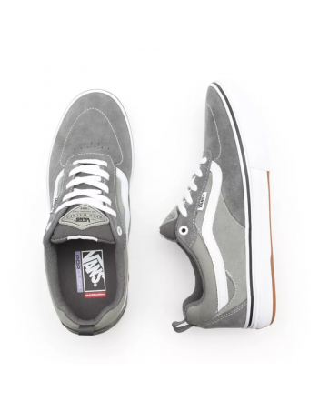 Vans Kyle walker pro - Grey / white - Skate Shoes - Miniature Photo 2