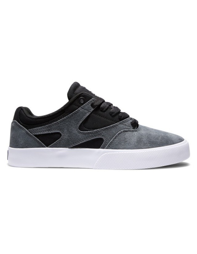 Dc Shoes Kalis Vulc - Grey/Black/Grey - Chaussures De Skate  - Cover Photo 2