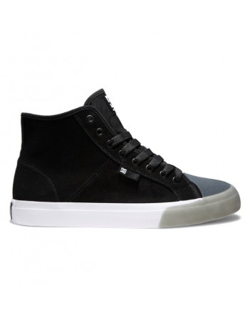DC SHOES manual hi rt s - black/white/grey - Skate Shoes - Miniature Photo 2