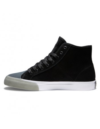 DC SHOES manual hi rt s - black/white/grey - Skate Shoes - Miniature Photo 4