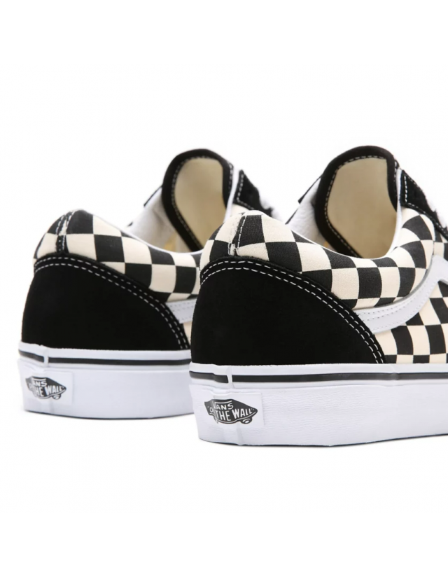 Vans Old Skool - Primary Check/Black/White - Chaussures  - Cover Photo 3