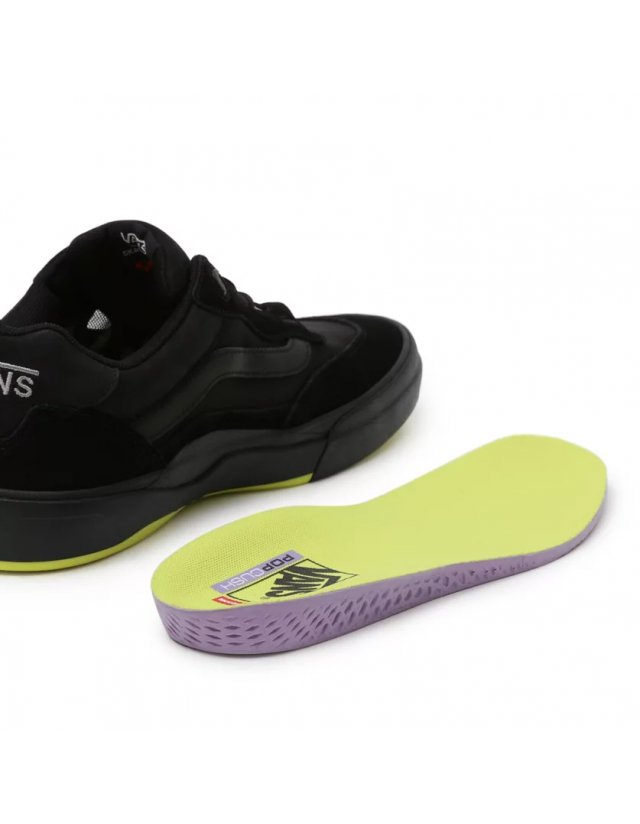 Vans Wayvee - Black/Sulphur - Skate Shoes  - Cover Photo 3