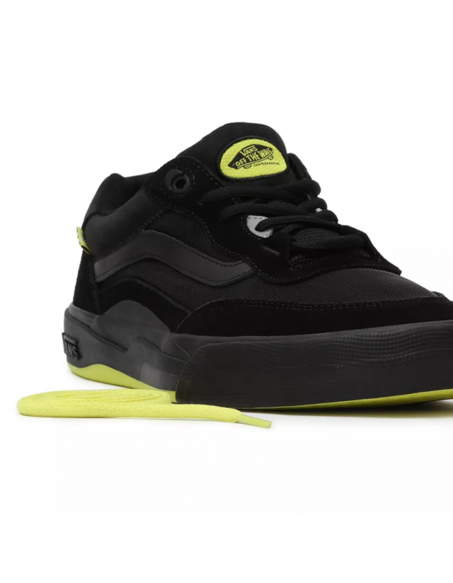Vans Wayvee - Black/Sulphur - Chaussures De Skate  - Cover Photo 4