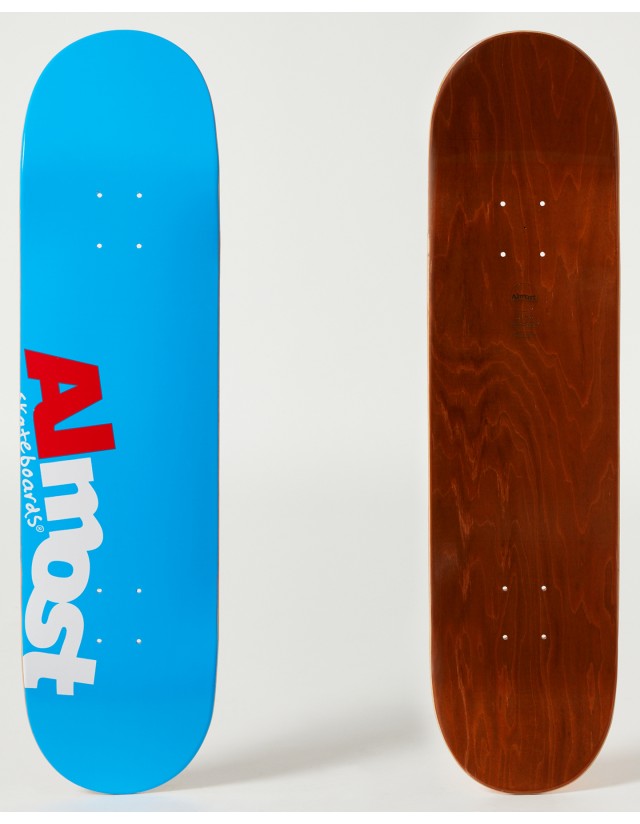 Almost Most Hyb Blue - 8.25 - Skateboard Deck  - Cover Photo 1