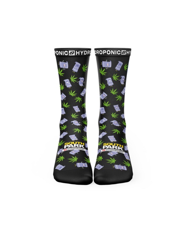 Hydroponic South Park  Socks - Black - Socks  - Cover Photo 1