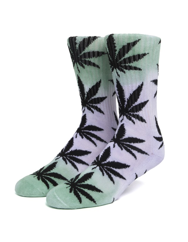 Huf Plantlife Tiedye Sock - Green - Socks  - Cover Photo 1
