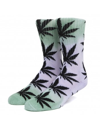 HUF Plantlife TIEDYE sock - Green - Chaussettes - Miniature Photo 1
