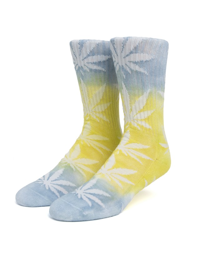 Huf Plantlife Tiedye Sock - Light Blue - Socks  - Cover Photo 1
