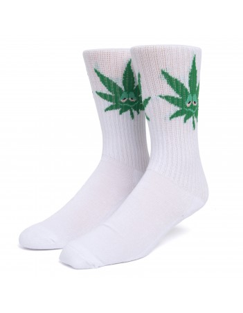 HUF Green Buddy spotlight sock - White - Socks - Miniature Photo 2