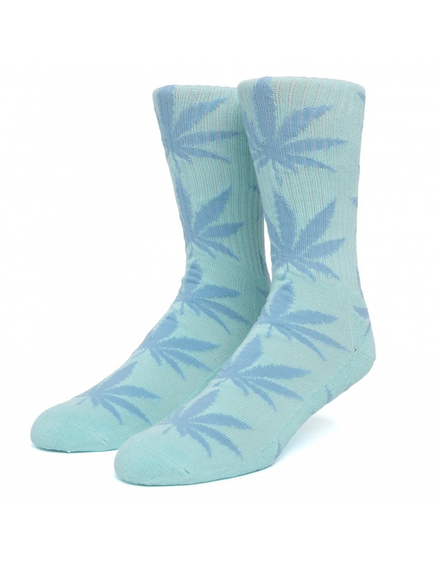 Huf Essentials Plantlife Sock Light Blue - Chaussettes  - Cover Photo 1