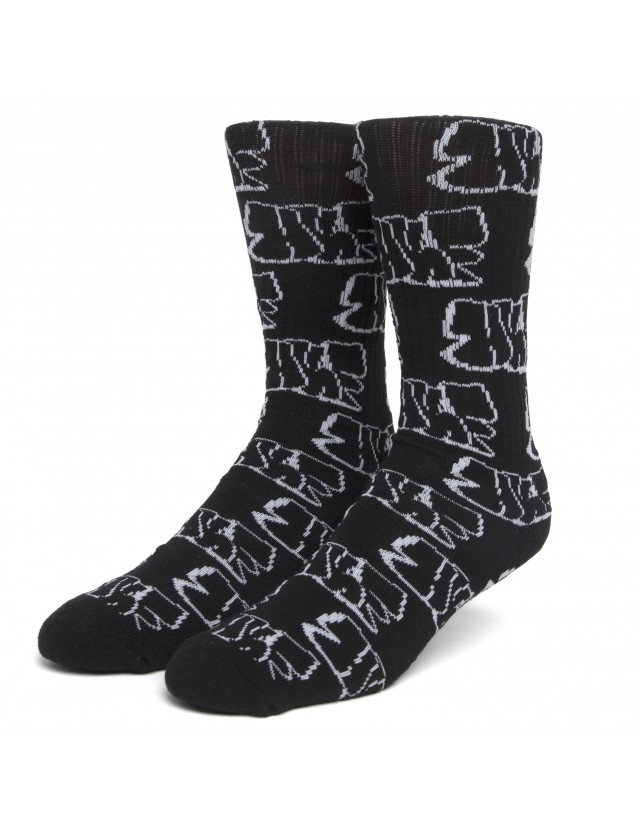 Huf Remio Sock - Black - Chaussettes  - Cover Photo 1