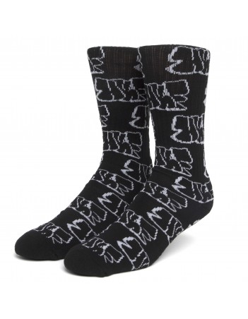 HUF Remio sock - Black - Chaussettes - Miniature Photo 1