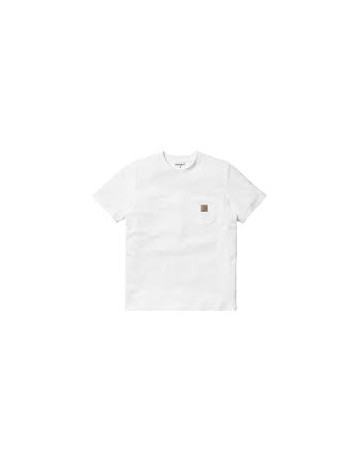 Carhartt Wip Pocket T-Shirt - White - Product Photo 1