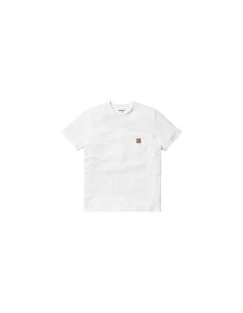 Carhartt WIP Pocket T-shirt - White - Men's T-Shirt - Miniature Photo 1