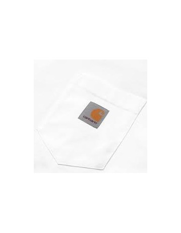 Carhartt Wip Pocket T-Shirt - White - Product Photo 2