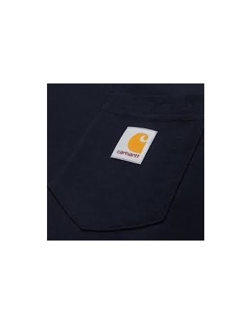 Carhartt Wip Pocket T-Shirt - Dark Navy - Product Photo 2
