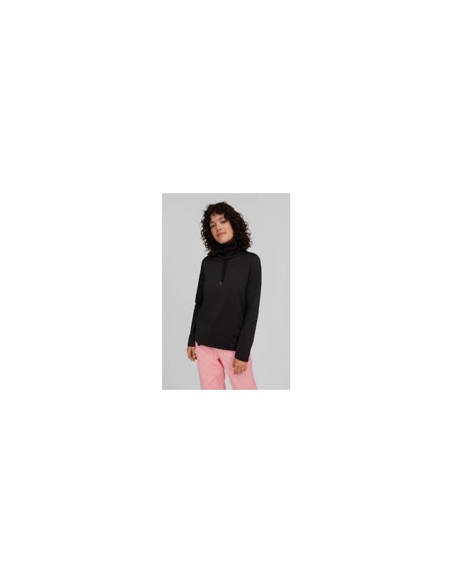O'neill Clime Fleece Pullover - Black Out - Fleece Voor Dames  - Cover Photo 1