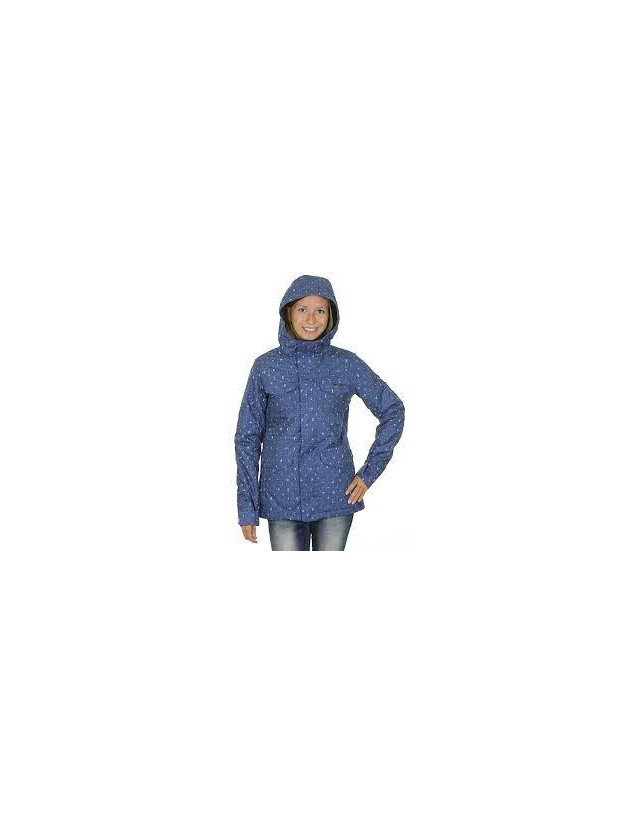 Burton Twc Srch Enjy Jacket - Denim - Veste Ski & Snowboard Femme  - Cover Photo 1