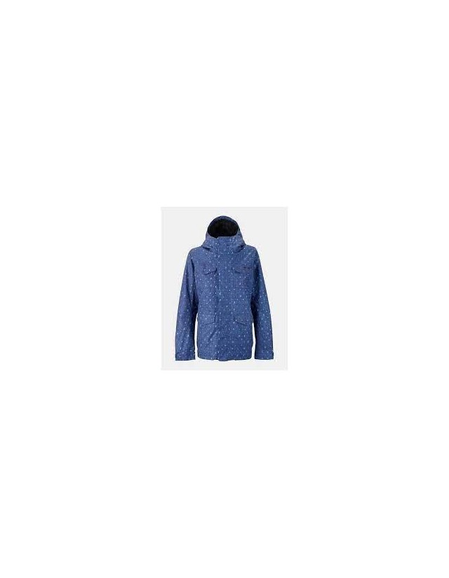 Burton Twc Srch Enjy Jacket - Denim - Veste Ski & Snowboard Femme  - Cover Photo 2