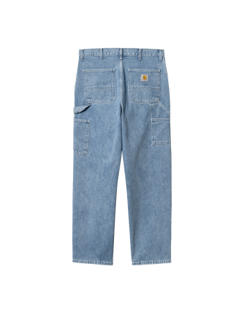 Carhartt WIP Single knee pant - Blue stone Bleached - Men's Pants - Miniature Photo 1