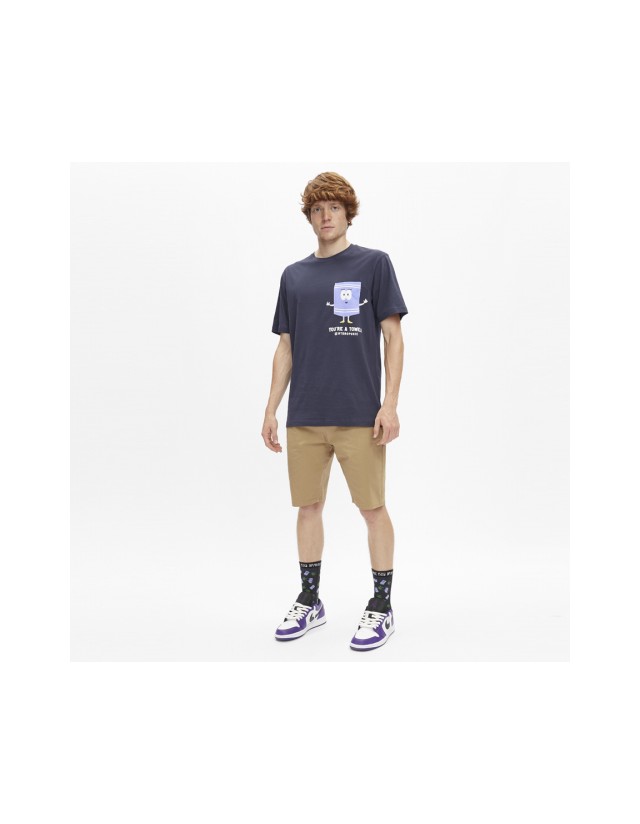Hydroponic South Park Towelie - Navy - Men's T-Shirt  - Cover Photo 1