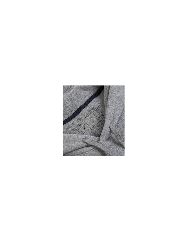Patagonia Fitz Roy Icon Uprisal Hoody - Gravel Heater - Men's Sweatshirt  - Cover Photo 3