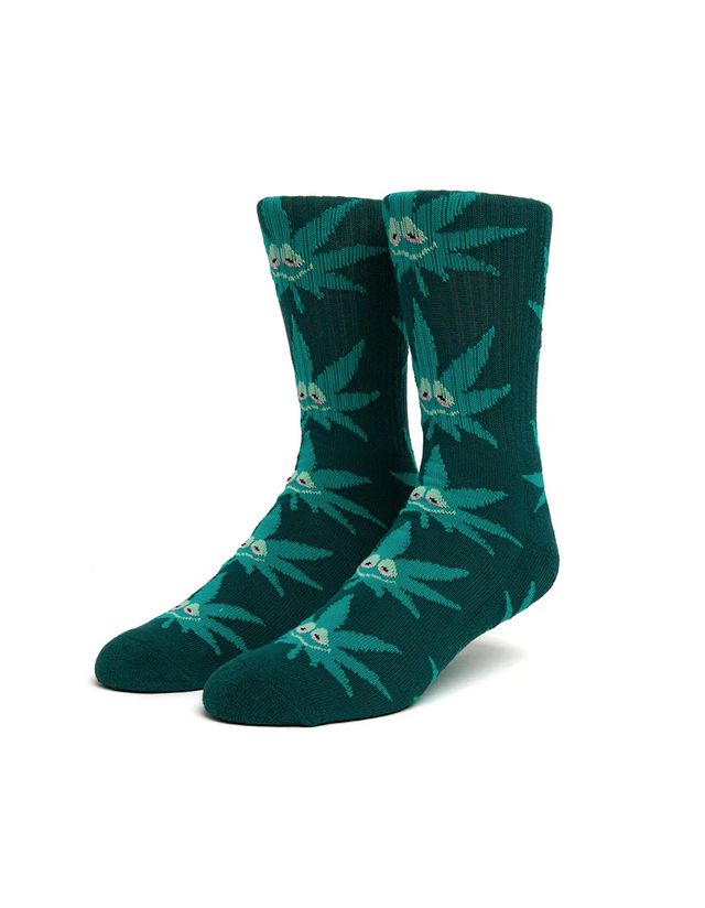 Huf Green Buddy Sock - Insignia Blue - Socks  - Cover Photo 1
