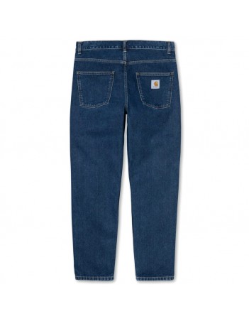Carhartt WIP Newel pant - Blue stone washed - Pantalon Homme - Miniature Photo 2