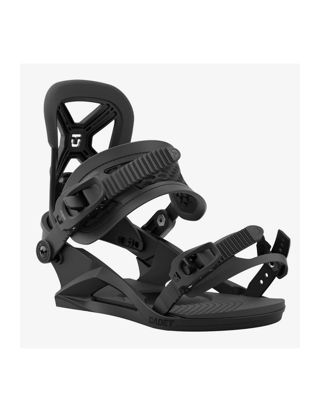Union Bindings Cadet - Black (For Kids) - Fixations Snowboard  - Cover Photo 2