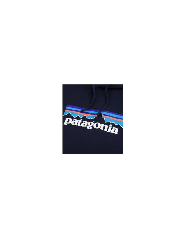 Patagonia P-6 Logo Uprisal Hoody - New Navy - Men's Sweatshirt  - Cover Photo 2