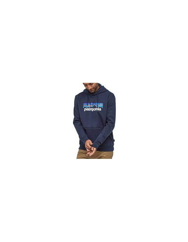 Patagonia P-6 Logo Uprisal Hoody - New Navy - Sweat Homme  - Cover Photo 3