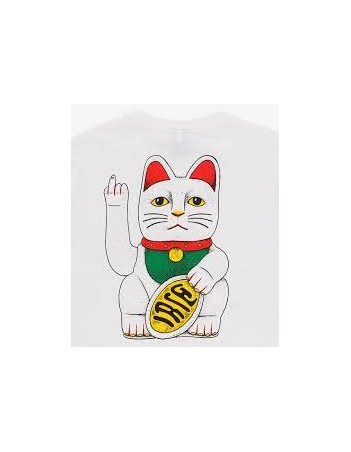Iriedaily Bye Bye Cat T-shirt - White - Men's T-Shirt - Miniature Photo 4
