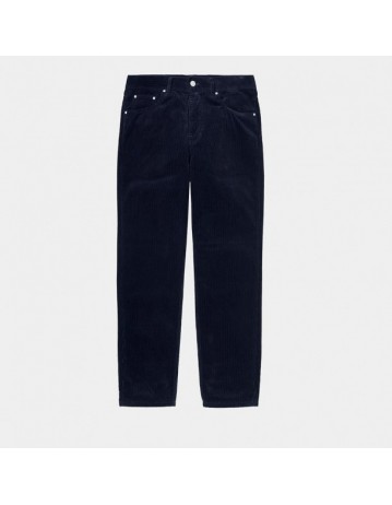 Carhartt Wip Newel Pant Cord - Dark Navy - Product Photo 1