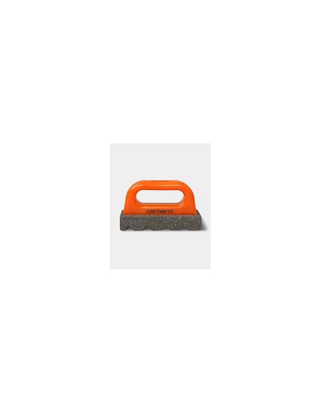 Carhartt Wip Skate Rub Brick Tool Silicon Carbide Carhartt - Orange / Black - Gadget  - Cover Photo 1