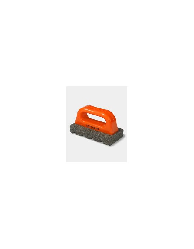 Carhartt Wip Skate Rub Brick Tool Silicon Carbide Carhartt - Orange / Black - Gadget  - Cover Photo 2
