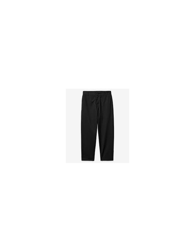 Carhartt Wip Calder Pant - Black Rinsed - Pantalon Homme  - Cover Photo 1