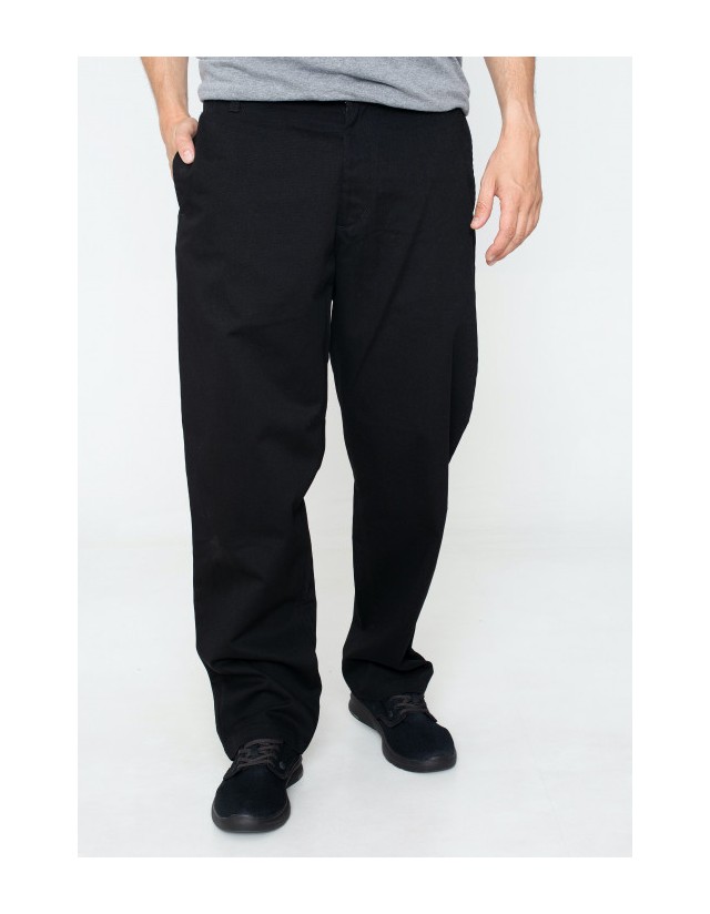 Carhartt Wip Calder Pant - Black Rinsed - Pantalon Homme  - Cover Photo 3