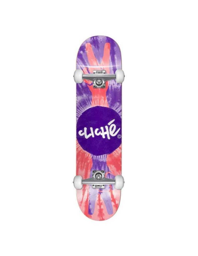 Cliché Skateboard Complet 8.0" - Pink - Skateboard  - Cover Photo 1