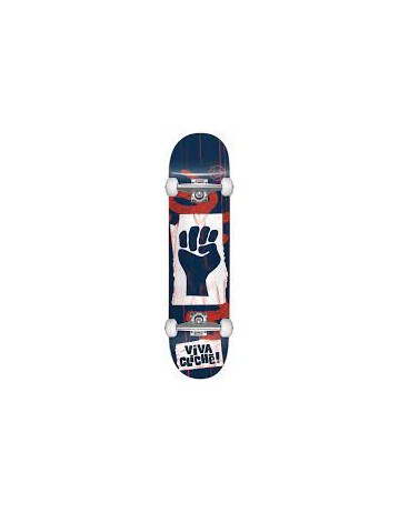Cliché Skateboard Complet 7.75" - Blue / White / Red - Product Photo 1