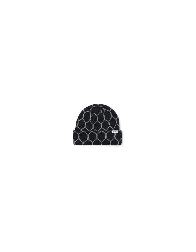 Butter Goods Chain Link Beanie - Black - Muts  - Cover Photo 1