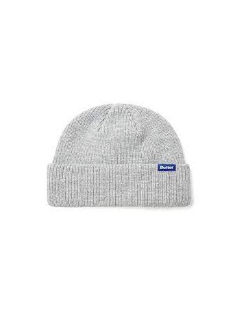 Butter Goods Wharfie Beanie - Grey - Product Photo 1