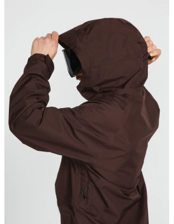 Volcom Dua Ins Gore Jacket - Brown - Product Photo 2